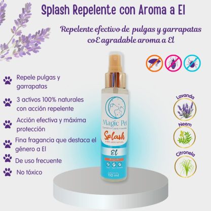 Splash Repelente Para  El / 110 ml - Imagen 2