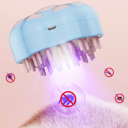 Cepillo Vaporizador y Repelente de pulgas y garrapatas
