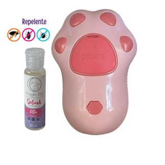 Cepillo Vaporizador y Repelente de pulgas y garrapatas